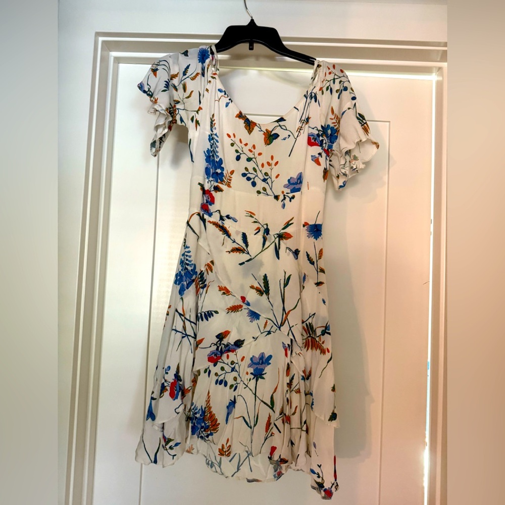 Maje Floral Print Dress